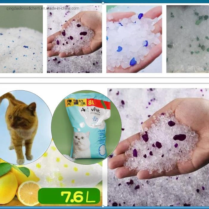 Transparent 3.8L Strong Odor Control Crystal Bag Packed Silica Gel Cat Litter